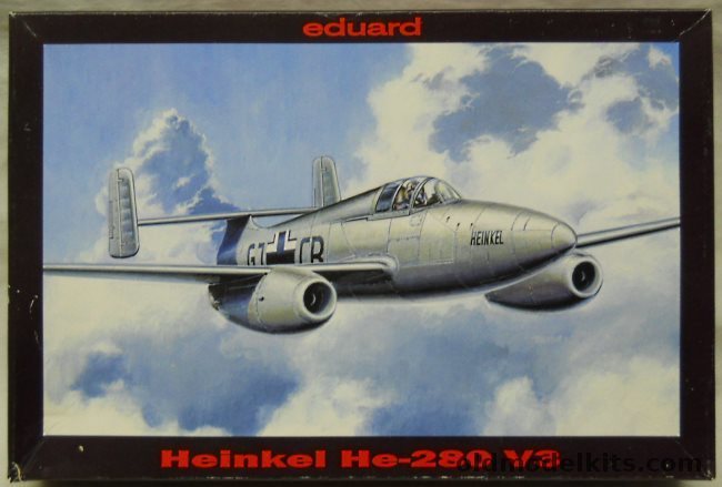 Eduard 1/48 Heinkel He-280 V3, 8048 plastic model kit